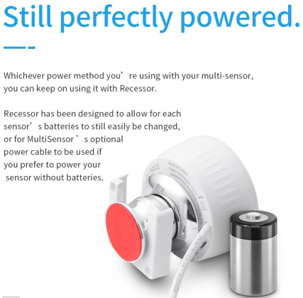ZigBee multisensor 4 in 1 Liikumine, Niiskus, Valgus, Temperatuur
