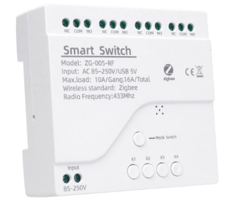 Zigbee Relay Module 4CH