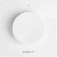 LED DIMMER / CCT WHEEL WALL SWITCH, WHITE, CR2032, K1