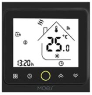 ZigBee nutikas termostaadi temperatuurikontroller