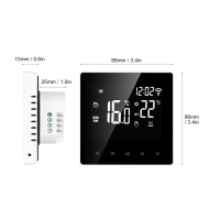 ZigBee nutikas termostaadi temperatuurikontroller