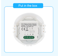 Zigbee Smart Light Switch Module,1 Gang Automation